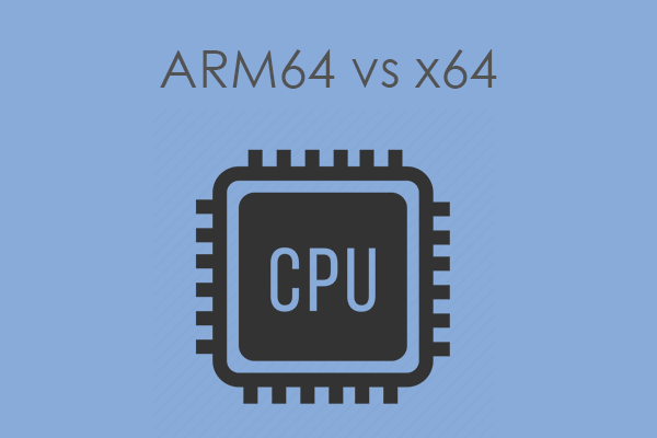 Differences Between AMD64 and ARM64 Processors